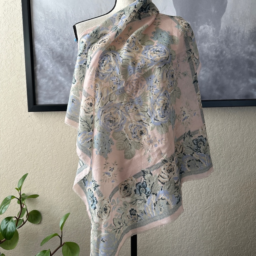 Challis by Berkshire Scarf Floral Pastel